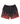 BILLY BONES CLUB BURNER UNISEX SHORTS - BLACK/RED FLAME