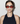 SZADE UNISEX SUNGLASSES DOWNTOWN - BLACK / BLUSH