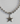 RUE THE JEWELRY CRYBABY CHOKER CHAIN NECKLACE - SILVER