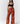 OLD FLAME LABEL EDDIE PANTS - BURNT ORANGE FLAME