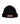 BILLY BONES CLUB SQUEALER FISHERMAN BEANIE - BLACK & RED